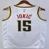 Men's Denver Nuggets Nikola Jokic #15 White Swingman Jersey 2022/23 - Association Edition - acejersey