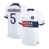 Men's PSG MARQUINHOS #5 Away Soccer Jersey 2023/24 - Fans Version - acejersey