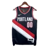 Men's Portland Trail Blazers Scoot Henderson #00 Black Swingman Jersey 2022/23 - Icon Edition - acejersey