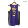 Men's Los Angeles Lakers Anthony Davis #3 Purple Swingman Jersey 22/23 - Statement Edition - acejersey