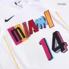 Men's Miami Heat Tyler Herro #14 White Swingman Jersey 22/23 - City Edition - acejersey