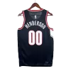 Men's Portland Trail Blazers Scoot Henderson #00 Black Swingman Jersey 2022/23 - Icon Edition - acejersey