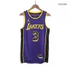 Men's Los Angeles Lakers Anthony Davis #3 Purple Swingman Jersey 22/23 - Statement Edition - acejersey