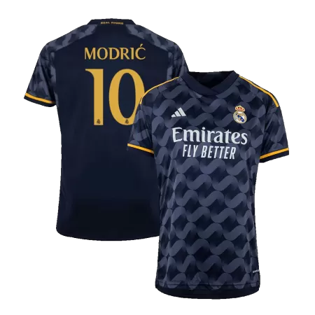 Men's Real Madrid MODRIĆ #10 Away Soccer Jersey 2023/24 - acejersey