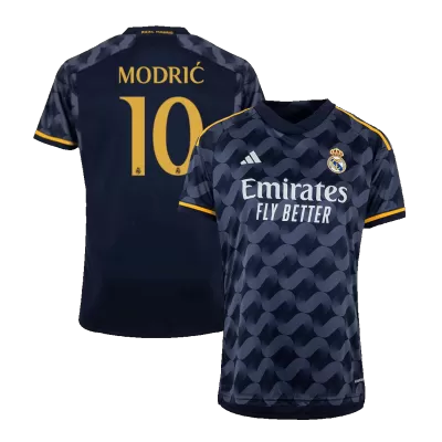 Men's Real Madrid MODRIĆ #10 Away Soccer Jersey 2023/24 - acejersey