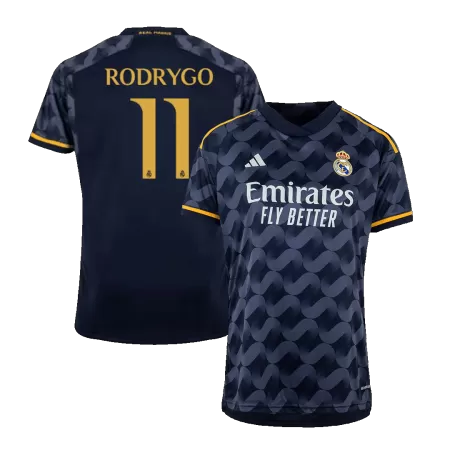 Men's Real Madrid RODRYGO #11 Away Soccer Jersey 2023/24 - acejersey