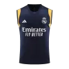 Real Madrid Pre-Match Navy Sleeveless Top 2023/24 - acejersey