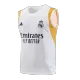Real Madrid Pre-Match White Sleeveless Top 2023/24 - acejersey