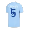 Men's Manchester City Japanese Tour Printing STONES #5 Home Soccer Jersey 2023/24 - Fans Version - acejersey