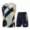 Men's Real Madrid Jersey Sleeveless Training Kit (Top+Shorts) 2023/24 - acejersey