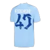 Men's Manchester City Japanese Tour Printing FODEN #47 Home Soccer Jersey 2023/24 - Fans Version - acejersey