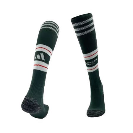 Manchester United Away Soccer Socks 2023/24 For Adults - acejersey