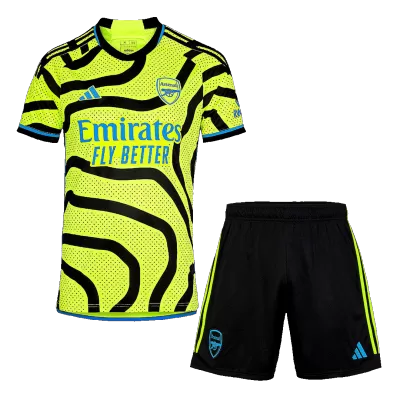 Men's Arsenal Away Jersey (Jersey+Shorts) Kit 2023/24 - Fans Version - acejersey