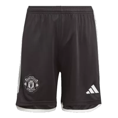 Manchester United Away Soccer Shorts 2023/24 - acejersey