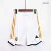 Real Madrid Home Soccer Shorts 2023/24 - acejersey