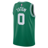 Youth Boston Celtics Jayson Tatum #0 Green Swingman Jersey 2022/23 - Icon Edition - acejersey