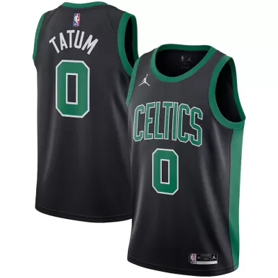 Youth Boston Celtics Jayson Tatum #0 Black Swingman Jersey - Statement Edition - acejersey