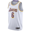 Youth Los Angeles Lakers LeBron James #6 White Swingman Jersey 2022/23 - Association Edition - acejersey