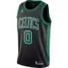 Youth Boston Celtics Jayson Tatum #0 Black Swingman Jersey - Statement Edition - acejersey