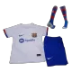 Kid's Barcelona Away Jersey Full Kit 2023/24 - acejersey