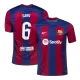 Men's Barcelona GAVI #6 Home Soccer Jersey 2023/24 - Fans Version - acejersey