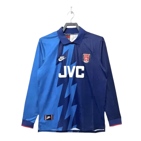 Arsenal Away Retro Long Sleeve Soccer Jersey 1995/96 - acejersey