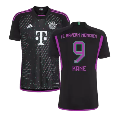 Men's Bayern Munich KANE #9 Away Soccer Jersey 2023/24 - Fans Version - acejersey