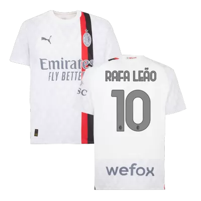 Men's AC Milan RAFA LEÃO #10 Away Soccer Jersey 2023/24 - Fans Version - acejersey