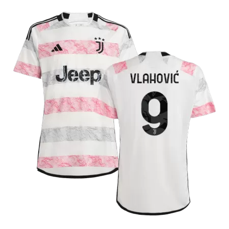 Men's Juventus VLAHOVIĆ #9 Away Soccer Jersey 2023/24 - Fans Version - acejersey