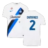 Men's Inter Milan DUMFRIES #2 Away Soccer Jersey 2023/24 - Fans Version - acejersey