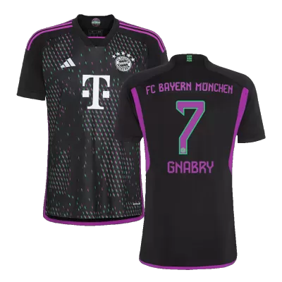 Men's Bayern Munich GNABRY #7 Away Soccer Jersey 2023/24 - Fans Version - acejersey