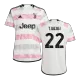 Men's Juventus T.WEAH #22 Away Soccer Jersey 2023/24 - Fans Version - acejersey