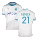Men's Marseille RONGIER #21 Home Soccer Jersey 2023/24 - Fans Version - acejersey