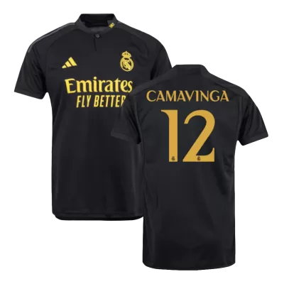 Men's Real Madrid CAMAVINGA #12 Third Away Soccer Jersey 2023/24 - acejersey