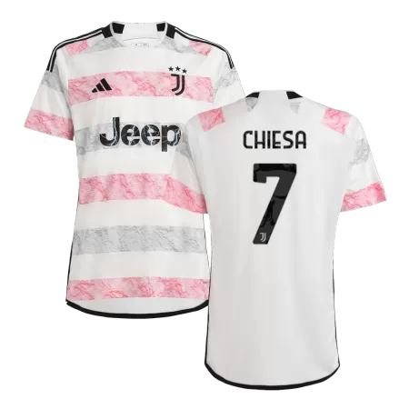 Men's Juventus CHIESA #7 Away Soccer Jersey 2023/24 - Fans Version - acejersey