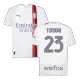 Men's AC Milan TOMORI #23 Away Soccer Jersey 2023/24 - Fans Version - acejersey