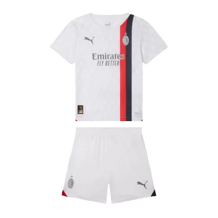 Kid's AC Milan Away Jerseys Kit(Jersey+Shorts) 2023/24 - acejersey