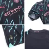 Kid's Manchester City Third Away Jerseys Kit(Jersey+Shorts) 2023/24 - acejersey