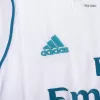 Real Madrid SERGIO RAMOS #4 Home Retro Soccer Jersey 2017/18 - acejersey