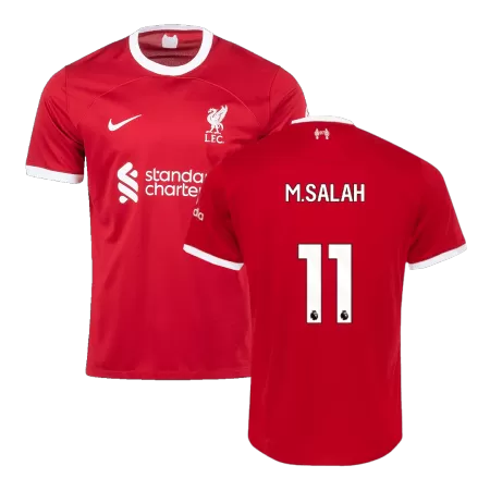 Men's Liverpool M.SALAH #11 Home Soccer Jersey 2023/24 - Fans Version - acejersey