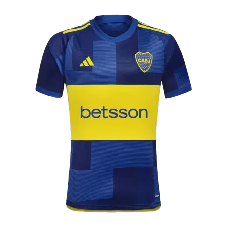 Men's Boca Juniors Home Soccer Jersey 2023/24 - acejersey