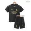 Kid's Real Madrid Third Away Jerseys Kit(Jersey+Shorts) 2023/24 - acejersey