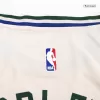 Men's Milwaukee Bucks Khris Middleton #22 Cream Swingman Jersey - City Edition - acejersey