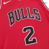 Men's Chicago Bulls Lonzo Ball #2 Red Swingman Jersey 2021 - Icon Edition - acejersey