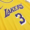 Men's Los Angeles Lakers Anthony Davis #3 Gold Swingman Jersey - Icon Edition - acejersey