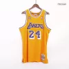 Men's Los Angeles Lakers Bryant #24 Yellow Hardwood Classics Jersey 2007/08 - acejersey