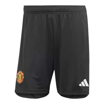 Manchester United Home Soccer Shorts 2023/24 - acejersey