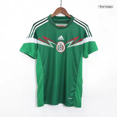 Mexico Home Retro Soccer Jersey 2014 - acejersey