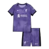 Kid's Liverpool Third Away Jersey Full Kit 2023/24 - acejersey