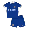 Kid's Chelsea Home Jersey Full Kit 2023/24 - acejersey